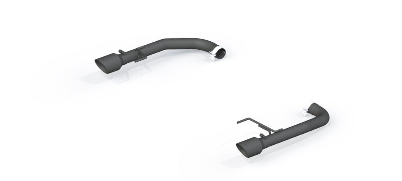 MBRP S7276BLK Armor BLK Axle-Back Exhaust System for 2015-2017 and 2024-2025 Ford Mustang GT 5.0L