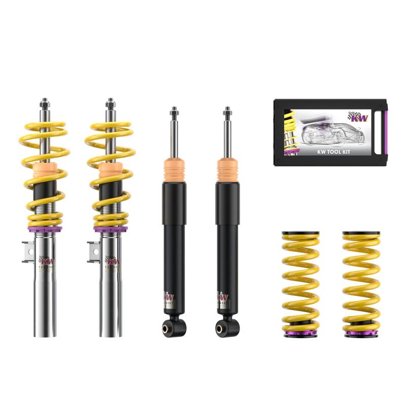 KW V1 INOX-LINE Coilover Kit for 2010-2015 Mercedes-Benz C63 AMG Sedan