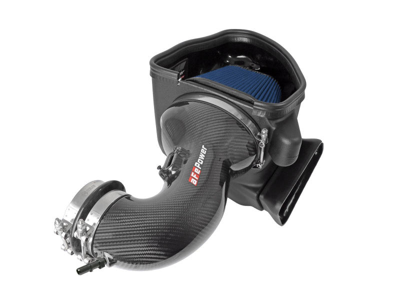 aFe Track Series Carbon Fiber Intake System with Pro 5R Filter for 2017-2024 Chevrolet Camaro ZL1 6.2L V8 | 57-10018R