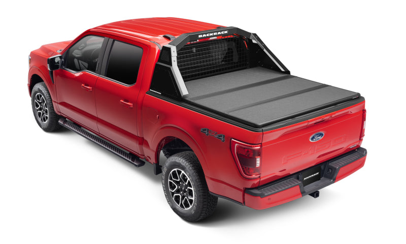 BackRack 2015-2022 Ford F-150 14-Gauge Steel Trace Rack w/ Hardware Kit - Black