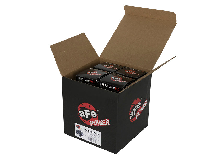 aFe Power PROGUARD HD Oil Filter 4-Pack for 2006-2015 Mazda MX-5 Miata | 44-LF037-MB