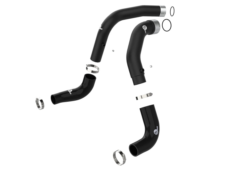 aFe POWER BladeRunner 46-20434-B 3-Inch Aluminum Intercooler Hot and Cold Charge Pipe Kit for 2020-2023 Jeep Wrangler JL 3.0L EcoDiesel