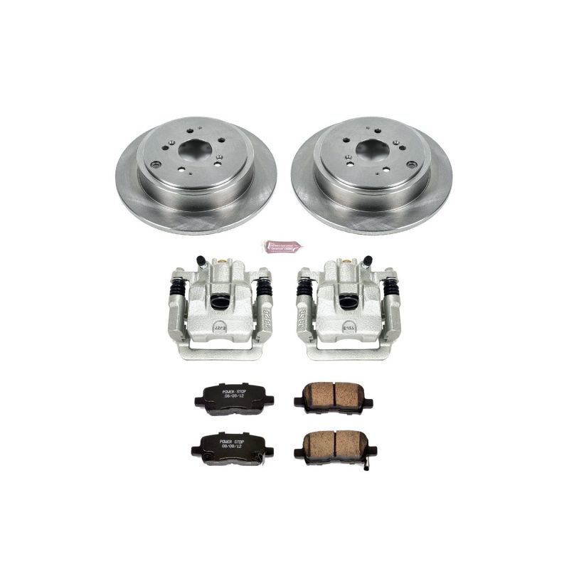 Power Stop 01-06 Acura MDX Autospecialty Kit w/ Calipers - Rear