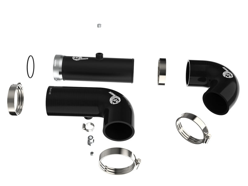 aFe BladeRunner Hot and Cold Charge Pipe Kit 46-20454-B for 2020–2021 GM Trucks with 3.0L Duramax