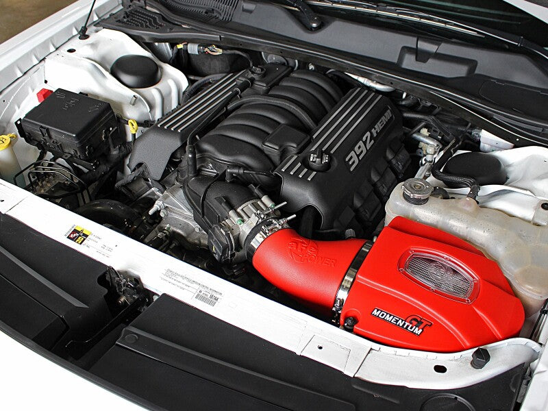 aFe POWER Momentum GT Cold Air Intake System AFE51-72203-R with Pro DRY S Filter for Dodge Challenger, Charger and Chrysler 300 6.4L HEMI
