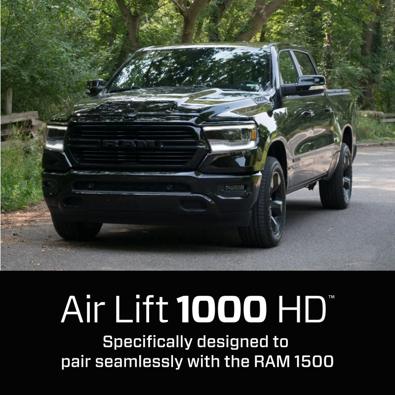 Air Lift 1000 HD Rear Air Spring Kit for 2019-2026 Ram 1500, Part Number 60828HD