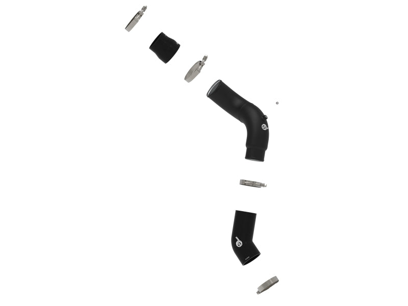 aFe BladeRunner Black Aluminum Cold-Side Charge Pipe for 2025-2026 Ram 2500 and 3500 6.7L Diesel, Part Number 46-20819-B