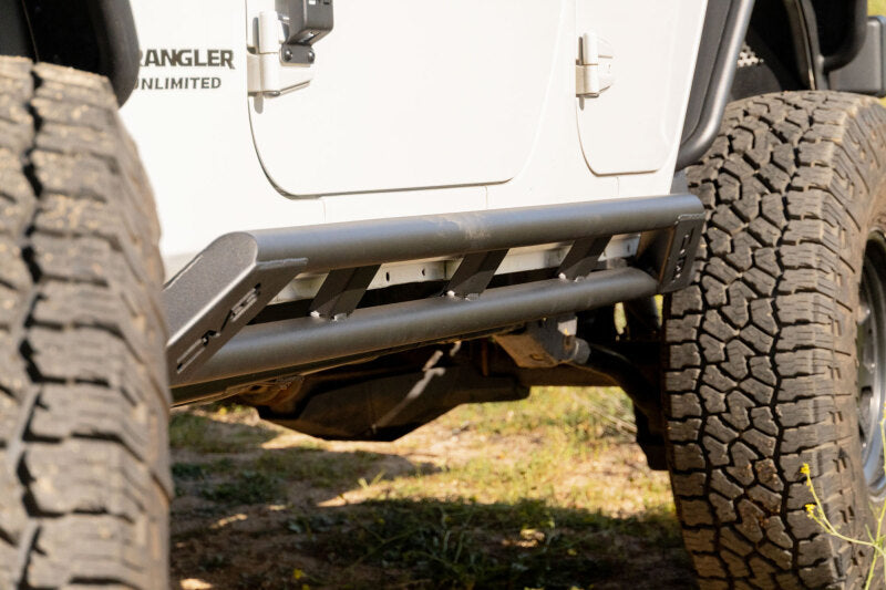 DV8 Offroad dvesRJK-07 Rock Sliders for 2007-2018 Jeep Wrangler JK 4-Door
