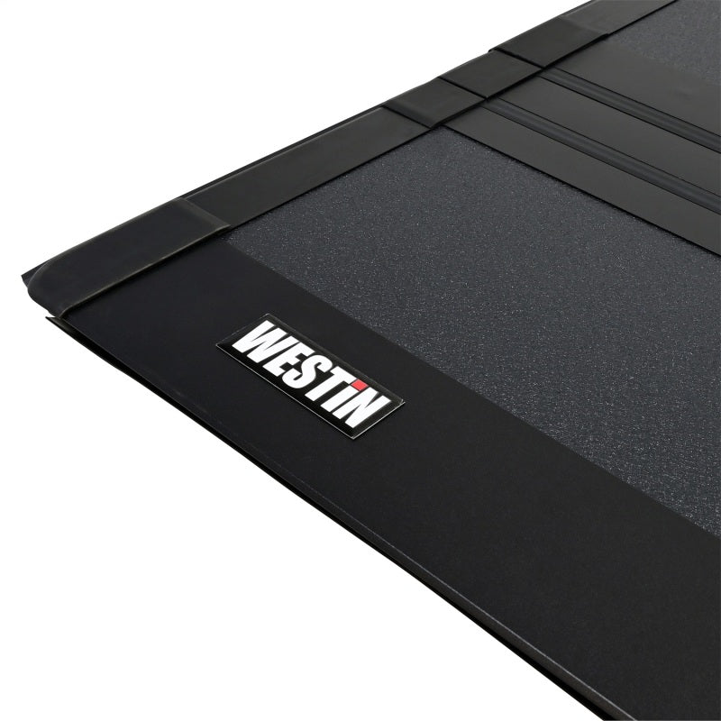 Westin 2024 Toyota Tacoma 2WD/4WD 5ft. Bed Hard Tri-Fold Tonneau Cover - Black