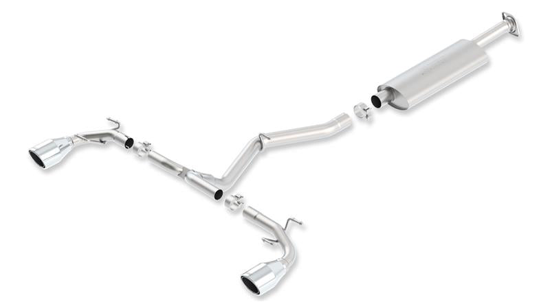 Borla S-Type Cat-Back Exhaust System for Scion FR-S, Subaru BRZ and Toyota 86 2.0L, Part Number 140496
