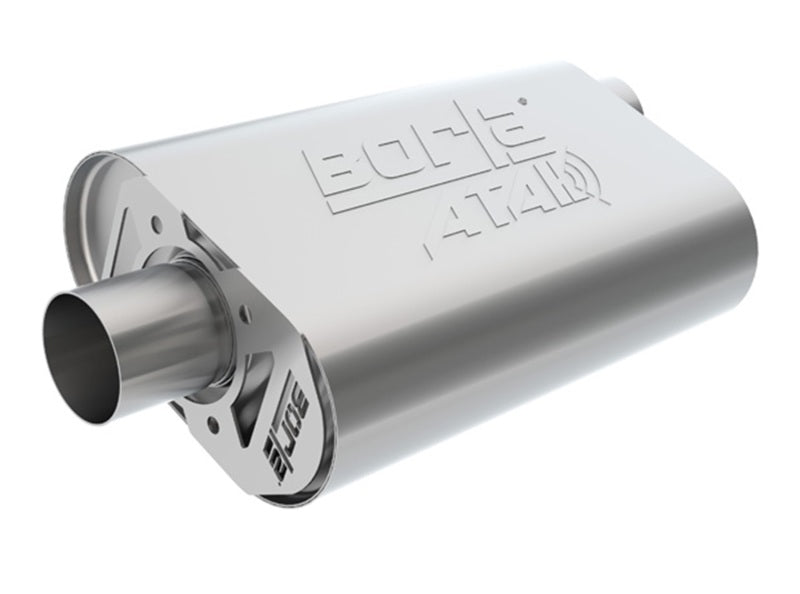 Borla 400945 CrateMuffler ATAK Muffler for Chevrolet LS3 6.2L V8