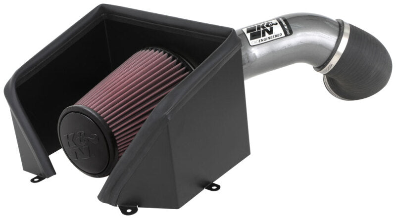 K&N Engineering 77-3103KC Performance Cold Air Intake System for 2020-2021 Chevrolet Silverado and GMC Sierra 2500/3500 HD 6.6L V8