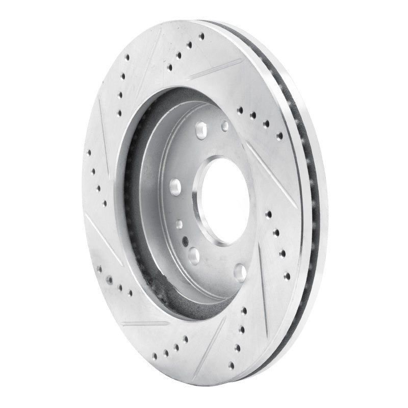 R1 Concepts RNC631-48050R Front Right Drilled and Slotted Silver Brake Rotor for 2005–2019 Chevrolet Silverado 1500