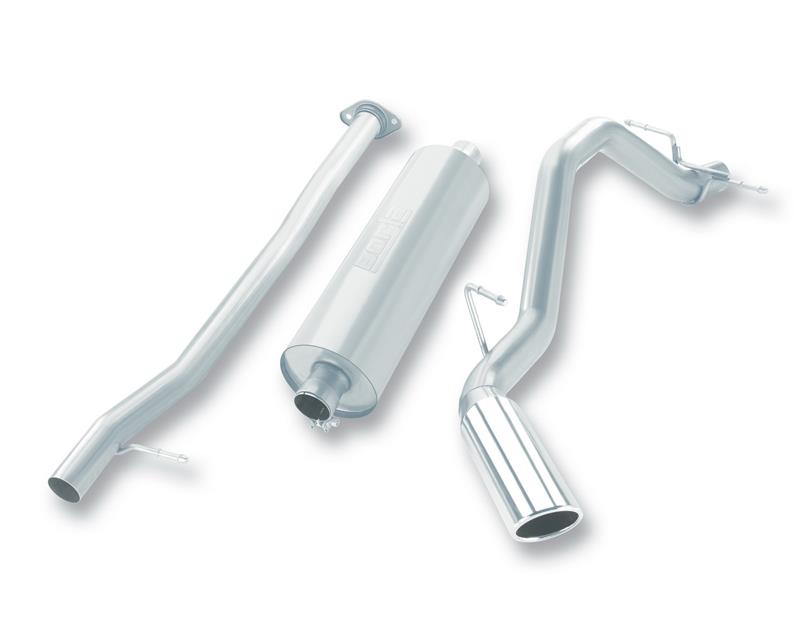Borla 140343 Touring Cat-Back Exhaust System for 2009-2013 Chevrolet Silverado and GMC Sierra 1500
