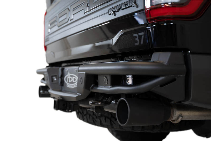 Addictive Desert Designs PRO Bolt-On Rear Bumper with Backup Sensor Cutouts for 2021-2025 Ford F-150 Raptor