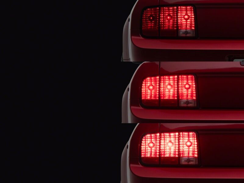 Raxiom 05-09 Ford Mustang Sequential Tail Light Kit - Plug-and-Play Installation