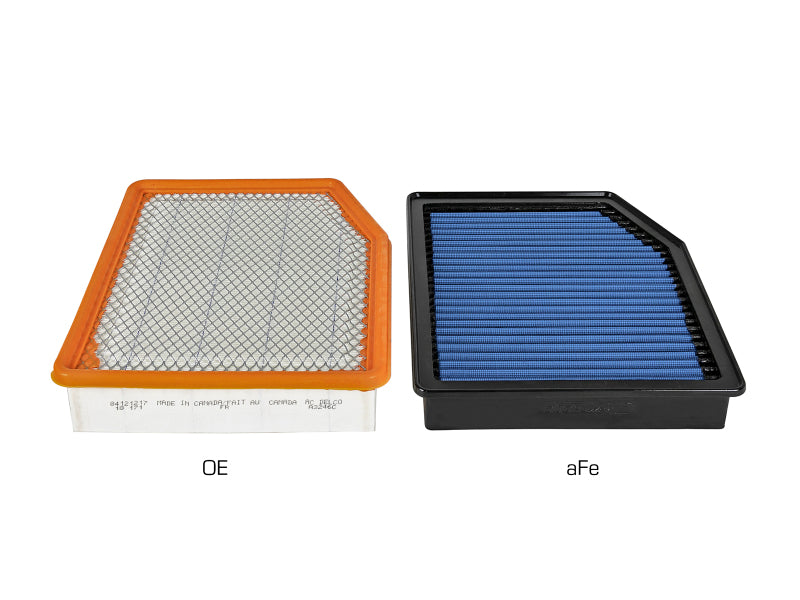 aFe Magnum FLOW Pro 5R OE Replacement Air Filter, Part Number 30-10292, for 2019-2026 Chevrolet Silverado 1500 and GMC Sierra 1500