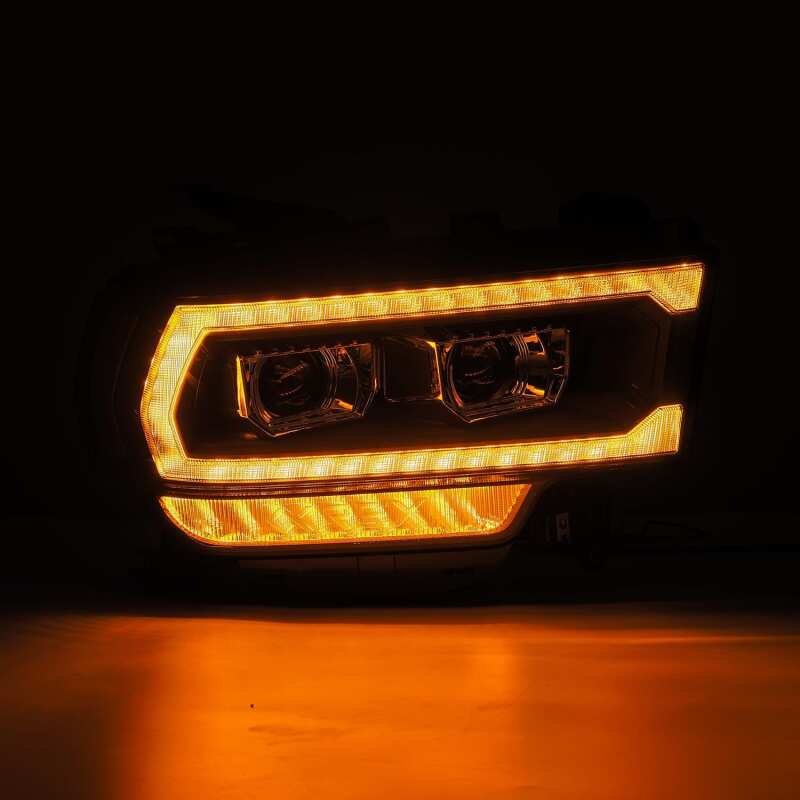 AlphaRex LUXX-Series Projector Headlights for 2019-2021 Ram 2500, Plank Style Black
