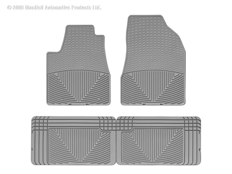 WeatherTech 05-07 Buick Terraza Front and Rear Rubber Mats - Grey