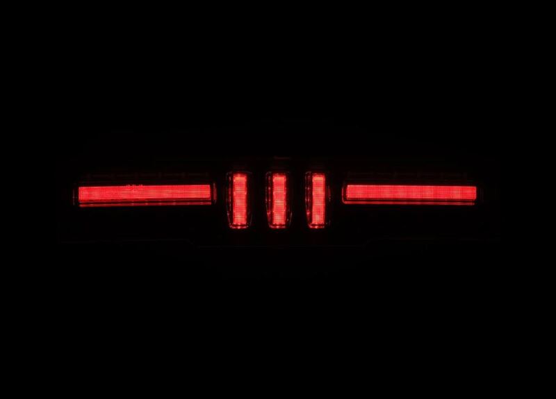 AlphaRex NOVA-Series Prismatic LED Fourth Brake Light, Black Smoke – Toyota GR86 and Subaru BRZ, ARX220050