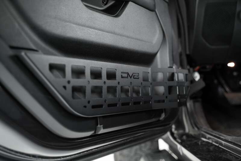 DV8 Offroad dveMPJL-05 Front Door Pocket Molle Panels for 2018-2025 Jeep Wrangler JL/JLU and Gladiator JT