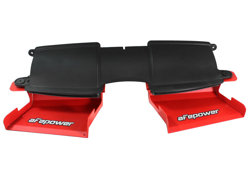 aFe Dynamic Air Scoop D.A.S. Red for BMW 328i, 335i and M3 E90/E91/E92/E93, Part Number 54-11478-R