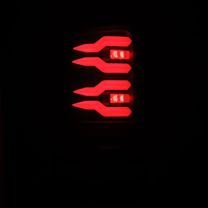 AlphaRex LUXX-Series LED Tail Lights for 1994-2001 Dodge Ram 1500, 2500 and 3500 - Black