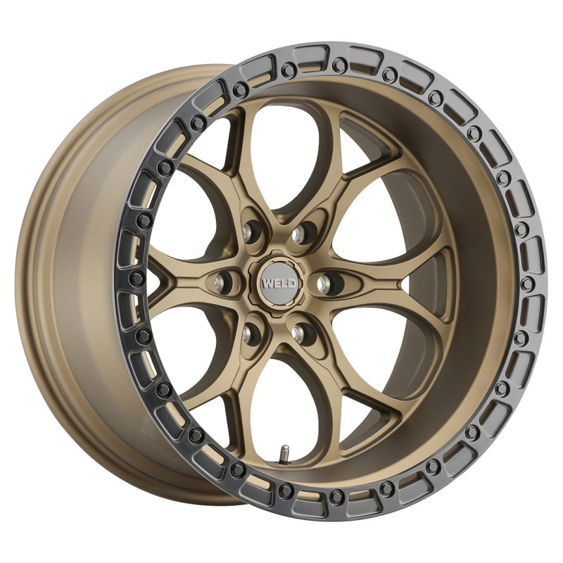 Weld Ledge Six 20x10 / 6x139.7 BP / ET13 / BS6.00 Satin Black Wheel