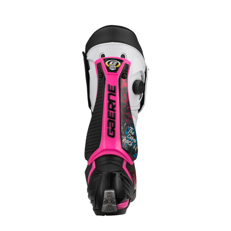 Gaerne GP1 Limited Series Scott Redding Replica Boot Bold White/Pink Size 12