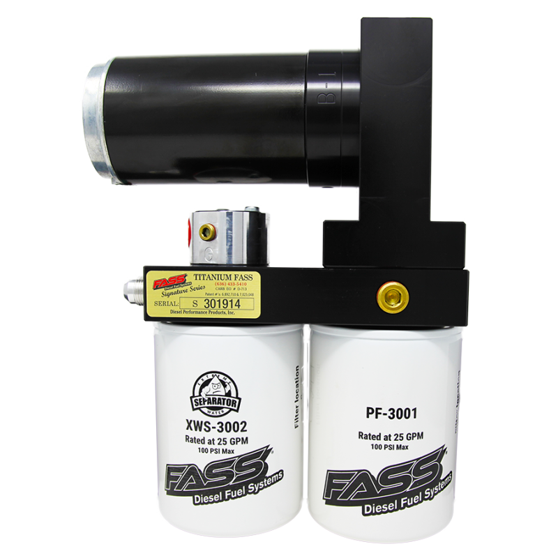 FASS 11-16 Ford F250/F350 Powerstroke 140gph/55psi Titanium Signature Series Fuel Air Separator