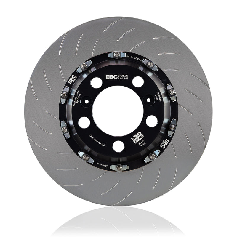 EBC SG2F018 2-Piece SG Racing Rear Rotors for 2015+ Audi R8