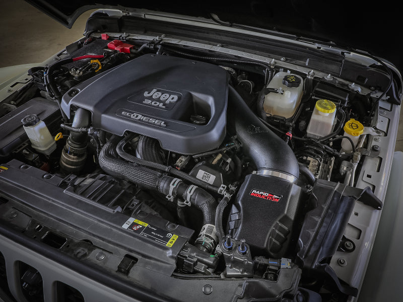 Rapid Induction Cold Air Intake System w/Pro 5R Filter 20-21 Jeep Wrangler V6 3.0L