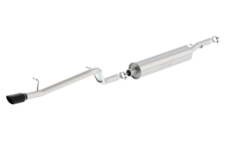 Borla S-Type Cat-Back Exhaust System, Part Number 140479BC, for 2012-2018 Jeep Wrangler JKU 3.6L V6