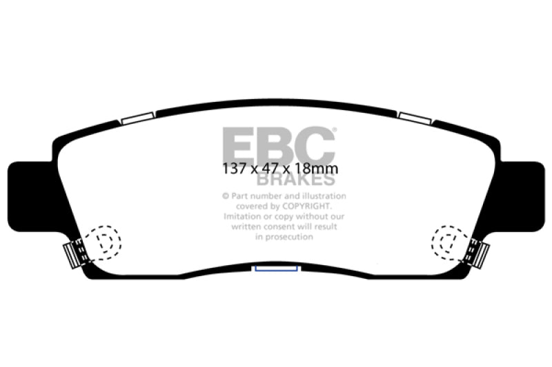 EBC Greenstuff Brake Pad Sets