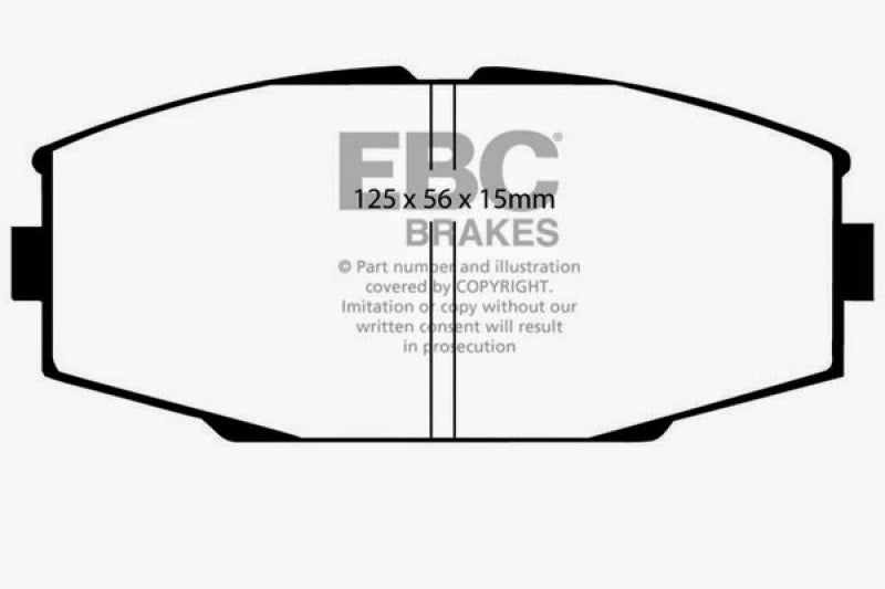 EBC Greenstuff Brake Pad Sets