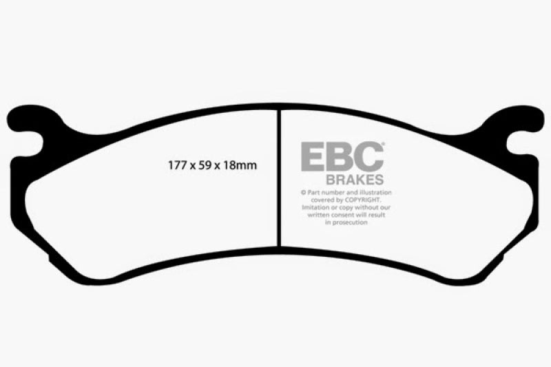 EBC Ultimax2 Brake Pad Sets