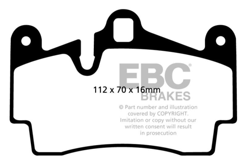 EBC Extra Duty Brake Pad Sets