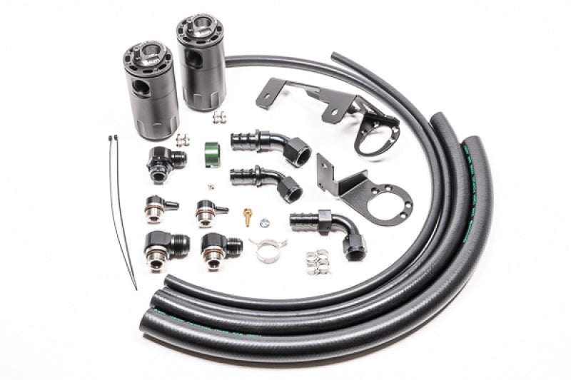 Radium Engineering rad20-0751-FL Dual Catch Can Kit for MK5 Supra with Fluid Lock