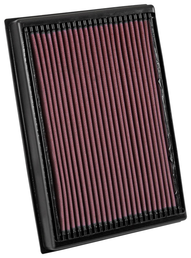 K&N Engineering 33-5048 Replacement High-Flow Air Filter for 2016-2017 Nissan Titan XD