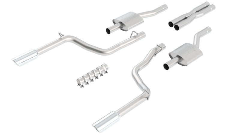 Borla 140407 ATAK Cat-Back Exhaust System for Chrysler 300, Dodge Charger and Magnum SRT-8 6.1L V8