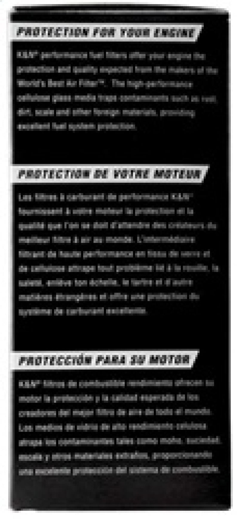 K&N Engineering PF-2300 Performance Fuel Filter with Cellulose Media