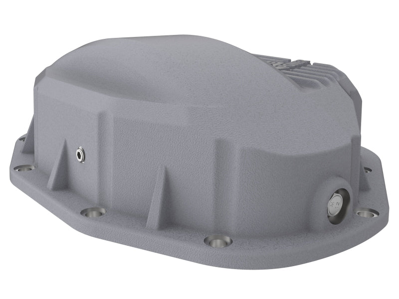 aFe Street Series Rear Differential Cover Raw with Machined Fins, Part Number 46-70030