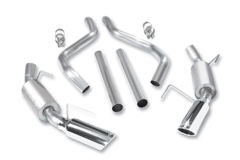 Borla 140382 ATAK Cat-Back Exhaust System for 2005-2009 Ford Mustang GT and 2007-2009 Shelby GT500