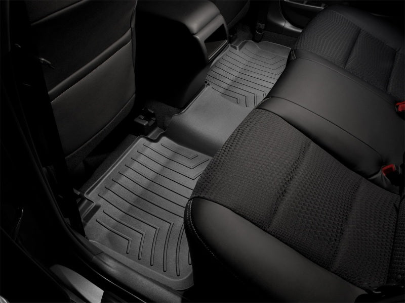 WeatherTech 11 Ford F-150 Front and Rear Floorliners - Over The Hump - Black