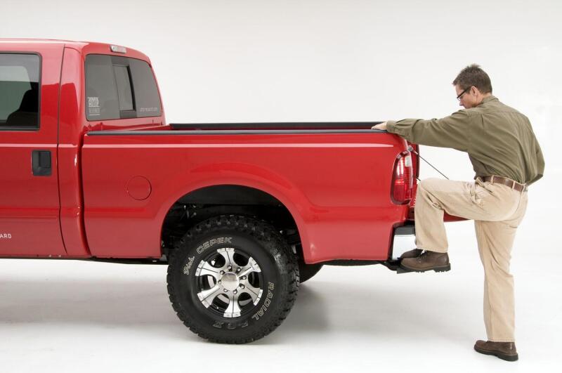 AMP Research BedStep Retractable Rear Bumper Step AMP75303-01A for 1999–2016 Ford F-250, F-350 and F-450