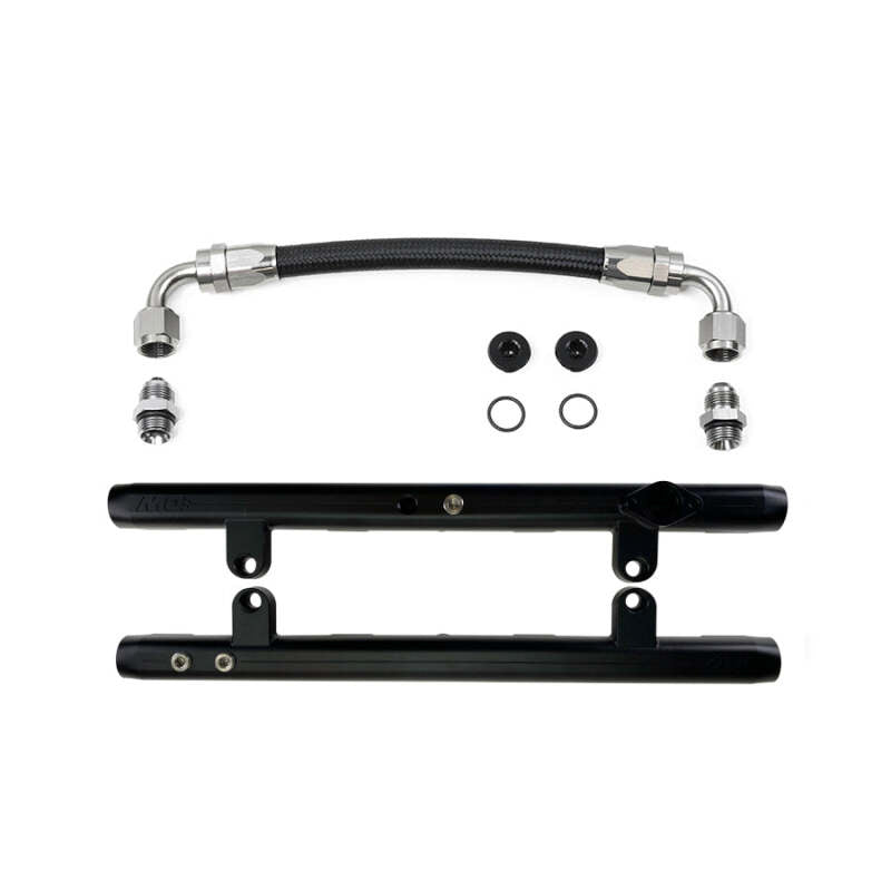 DeatschWerks DWK7-305 Ford 4.6L 3-Valve Fuel Rails with Crossover for 2005-2010 Mustang GT