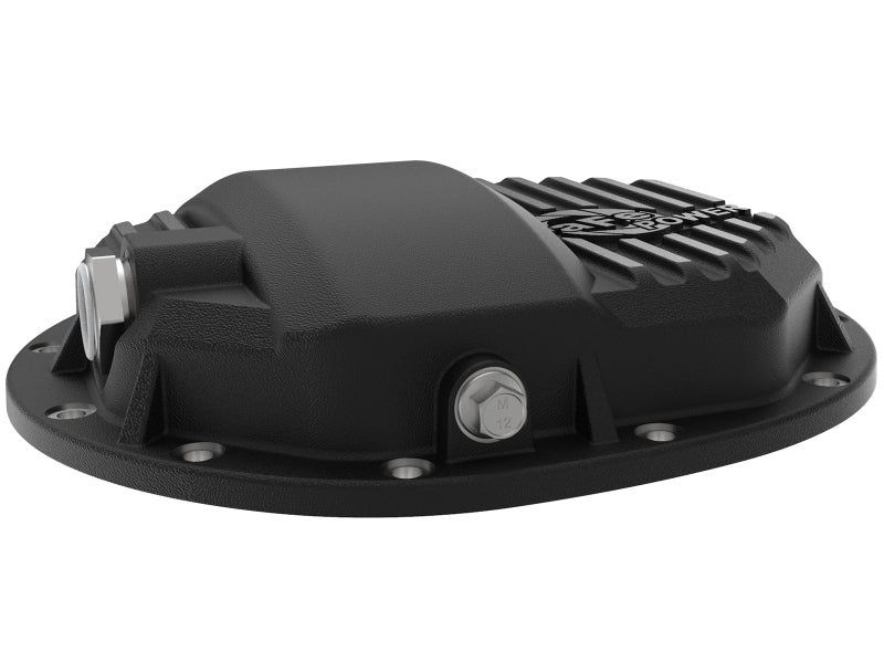aFe Power Pro Series AAM 9.5/9.76 Rear Differential Cover with Machined Fins, Black - GM Silverado/Sierra 1500