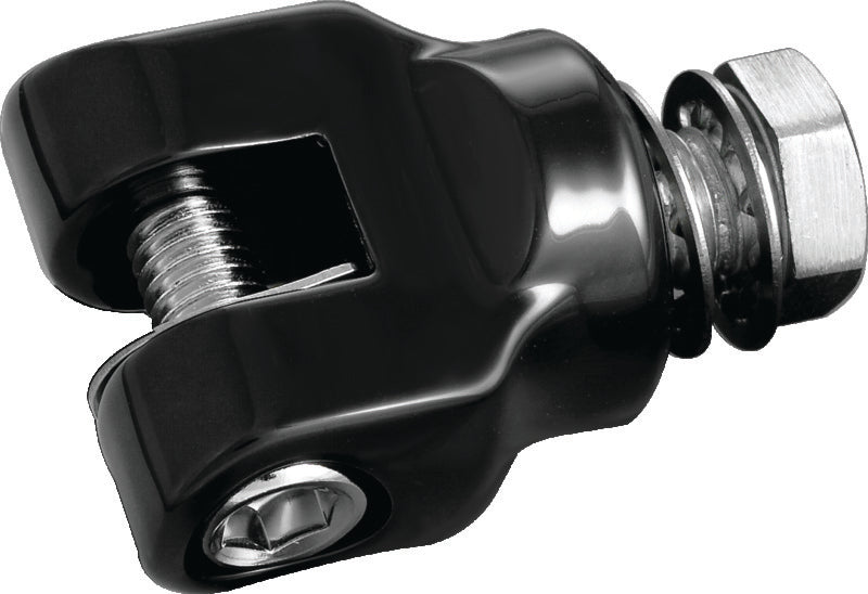 Kuryakyn Short Magnum Peg Mounts with 1/2-13 Mounting Bolts, Black – Part 7573