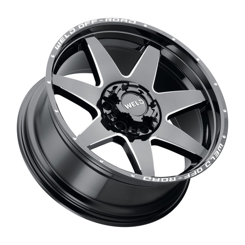Weld W109 20X10 Retaliate 6X135 6X139.7 ET13 BS6.00 Gloss Black MIL 106.1