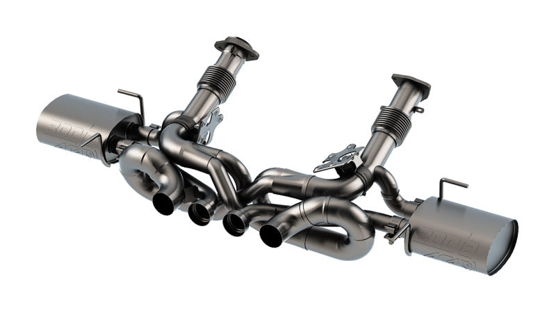 Borla 140957 ATAK Cat-Back Exhaust System for 2023-2026 Chevrolet Corvette C8 Z06 5.5L V8 with NPP Valves